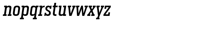 Heron Serif Condensed Italic Font LOWERCASE