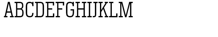 Heron Serif Condensed Light Font UPPERCASE
