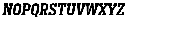 Heron Serif Condensed Semi Bold Italic Font UPPERCASE