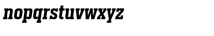 Heron Serif Condensed Semi Bold Italic Font LOWERCASE