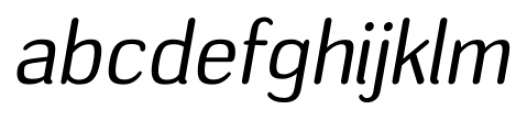 Headlight Book Italic Font LOWERCASE