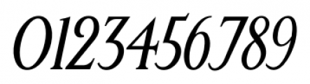 Headstone Roman JNL Condensed Oblique Font OTHER CHARS