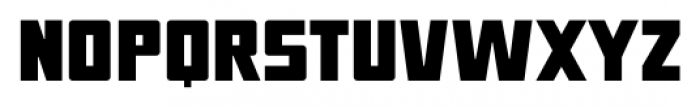 Heavy Duty Solid Font LOWERCASE