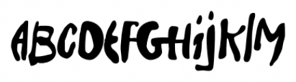 Heckel Regular Font LOWERCASE