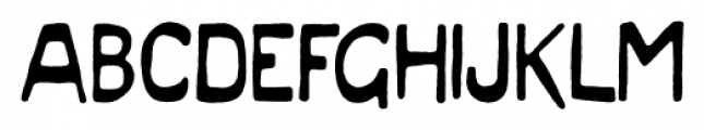 Hedgerow Regular Font LOWERCASE
