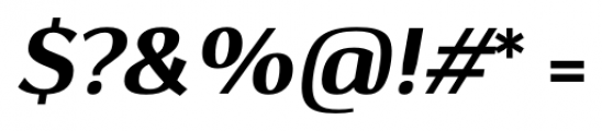 Hedon Bold Italic Font OTHER CHARS