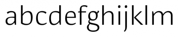 Hedon Light Font LOWERCASE
