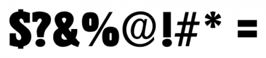 Helium Serial Heavy Font OTHER CHARS
