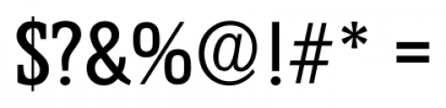 Helium Serial Medium Font OTHER CHARS