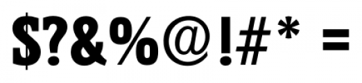 Helium Serial Xbold Font OTHER CHARS