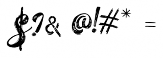 Hellvina Hand Script Regular Font OTHER CHARS