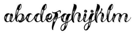 Hellvina Hand Script Regular Font LOWERCASE