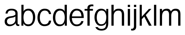 Helvetiquette Regular Font LOWERCASE