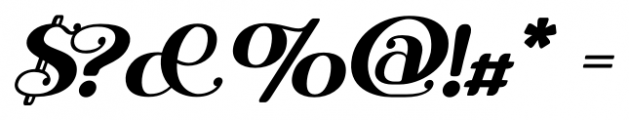 Henrician Italic Font OTHER CHARS