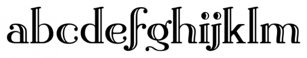 Henrician Regular Font LOWERCASE