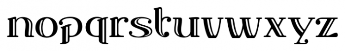 Henrician Regular Font LOWERCASE
