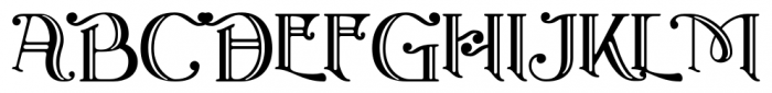 Henrician Swash Font UPPERCASE