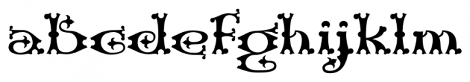 Henry VII Regular Font LOWERCASE