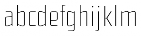 Herclio Light DC Font LOWERCASE