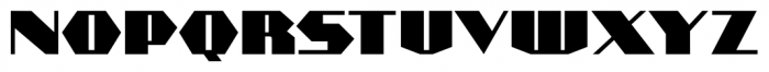 Hexide JNL Regular Font LOWERCASE