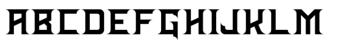 Headbelt Font UPPERCASE