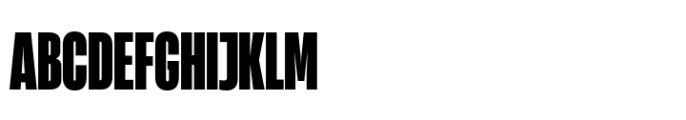 Heading Now 38 Heavy Font UPPERCASE