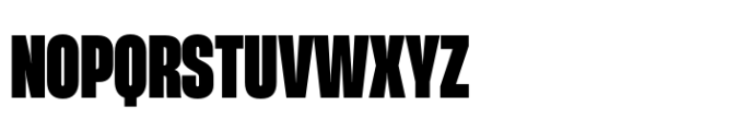 Heading Now 48 Heavy Font UPPERCASE