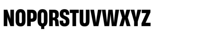 Heading Now 56 Bold Font UPPERCASE