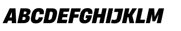 Heading Now 66 Bold Italic Font