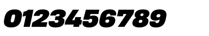 Heading Now 77 Extrabold Italic Font OTHER CHARS