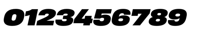 Heading Now 87 Extrabold Italic Font OTHER CHARS