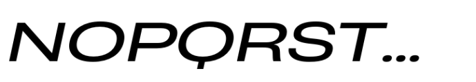 Heading Now 93 Book Italic Font UPPERCASE