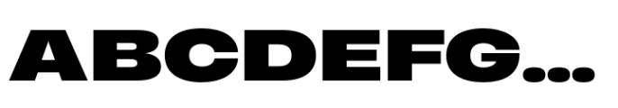 Heading Now 96 Bold Font UPPERCASE