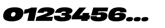 Heading Now 97 Extrabold Italic Font OTHER CHARS