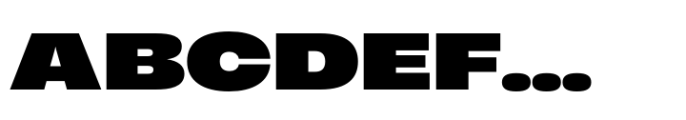 Heading Now 97 Extrabold Font UPPERCASE