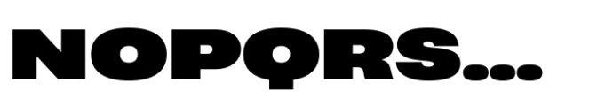 Heading Now 97 Extrabold Font UPPERCASE