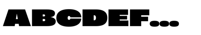Heading Now 98 Heavy Font UPPERCASE