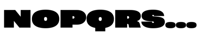 Heading Now 98 Heavy Font UPPERCASE