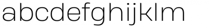 Heading Pro Treble Extra Light Font LOWERCASE