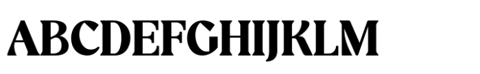 Headline Heritage Bold Font UPPERCASE