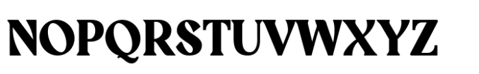 Headline Heritage Extra Bold Font UPPERCASE