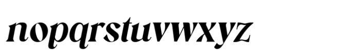 Headline Heritage Italic Font LOWERCASE