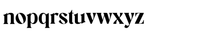 Headline Heritage Regular Font LOWERCASE
