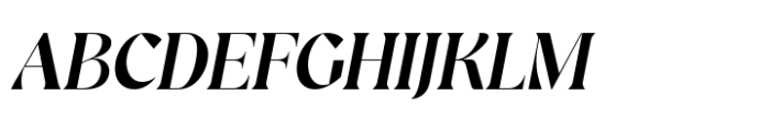 Headline Heritage Thin Italic Font UPPERCASE