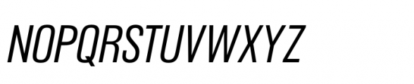 Headlines Unicase A Regular Italic Font UPPERCASE
