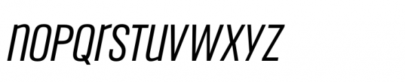 Headlines Unicase A Regular Italic Font LOWERCASE