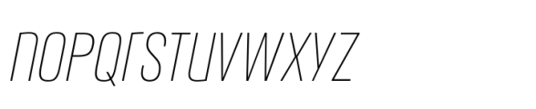 Headlines Unicase B Light Italic Font LOWERCASE
