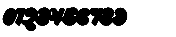 Headmain Script Headmain Extrude Regular Font OTHER CHARS