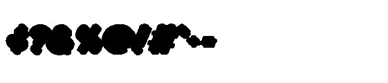 Headmain Script Headmain Extrude Regular Font OTHER CHARS