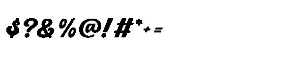 Headmain Script Headmain Regular Font OTHER CHARS